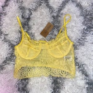 OOTDfash mesh crop top